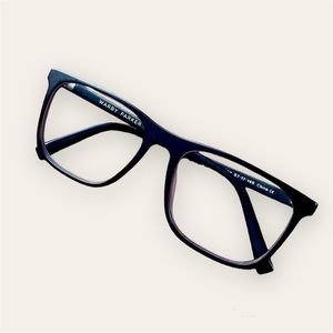 Warby Parker Fletcher Black Square Glasses